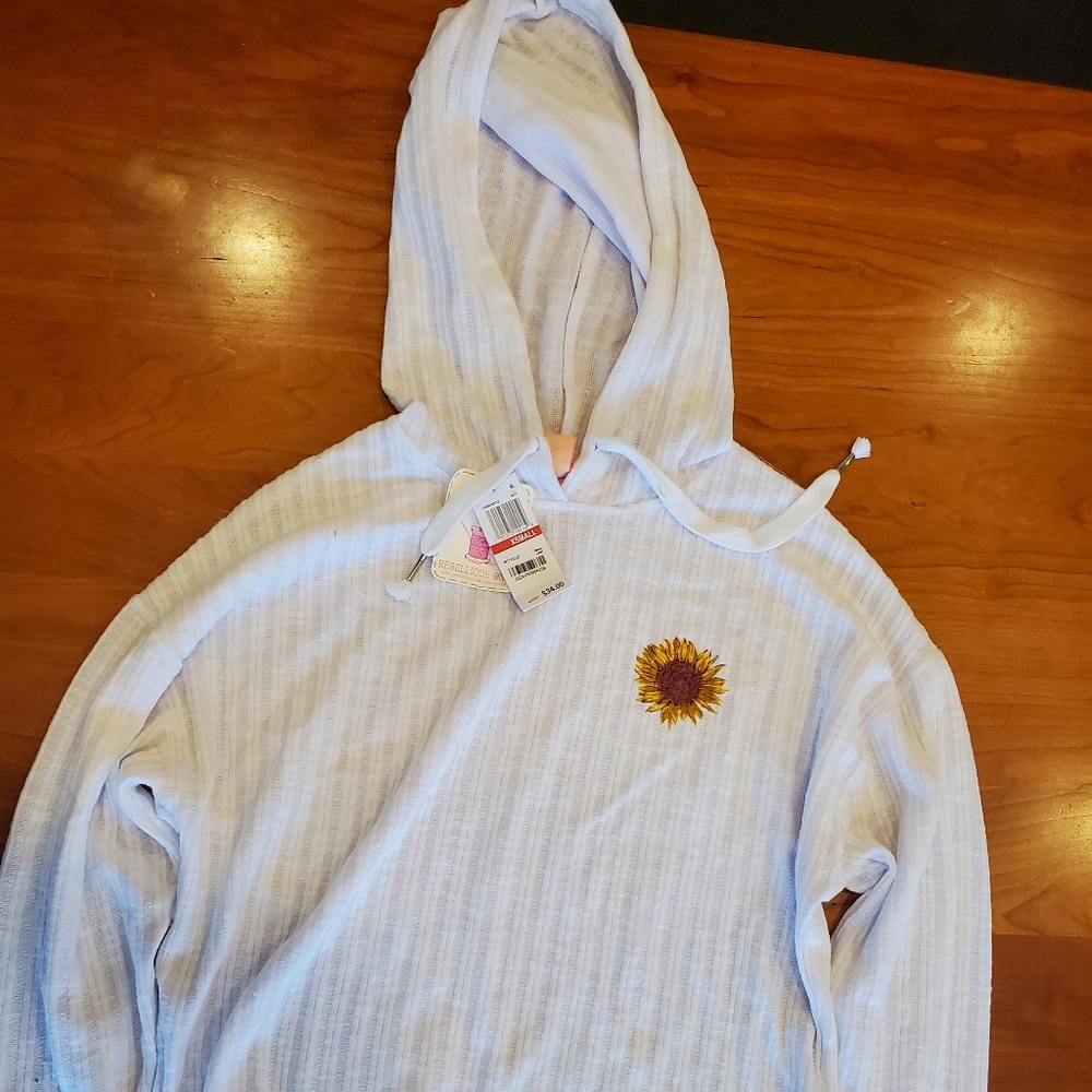 Brand new with tags sunflower Hoodie from Macys